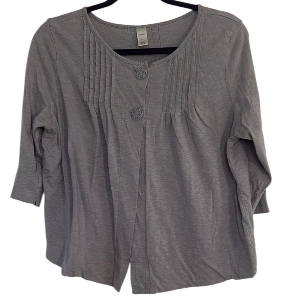 🌻 Merona 2 Button Half Sleeve Cropped Sweater